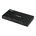 Pikkukuva 1 / 4: StarTech.com 2-porttinen HDMI-jakaja - 4K 60 Hz sisäänrakennetulla skaalaimella - 7.1 Surround Sound