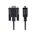 Miniatyrbillede 1 af 4: Værktøj - fastgørelse - isolering Startech - 9FMNM-3M-RS232-KABEL