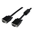 Miniatyrbillede 2 af 2: 10 m koaksialt VGA-kabel - HD15 til HD15 - M/M - 10 m koaksialt VGA-kabel til skærm med høj opløsning i sort - M/M - MXTMMHQ10M