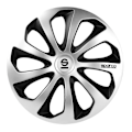 Miniatyrbillede 1 af 4: SPARCO 4 Hjulovertræk 15 tommer Sicilia sølv og sort