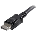 Pikkukuva 1 / 2: 1,8m DisplayPort 1.2 -sertifioitu kaapeli - 4K x 2K - 1,8m DP 1.2 4K -kaapeli lukolla - M / M - DISPLPORT6L