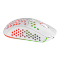 Miniatyrbillede 2 af 3: MARSGAMING Mars Gaming, trådløs gamingmus, RGB Flow, Ultralet 79g, 3200DPI, hvid - MMW3W