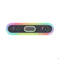 Pikkukuva 3 / 4: Mars Gaming MSB-ORB, 20 W kannettava kaiutin ja soundbar, Orbilight RGB 360, kolmoisohjain, Bluetooth 5.3/MicroSD/AUX/FM, musta