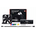 Miniatyrbillede 3 af 3: Noctua NF-A9 PWM chromax.Black.Swap, Støjsvag Premium Vifte, 4 Stik (92 mm, Sort) - NF-A9 PWM CH.BK.S