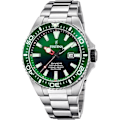 Miniatyrbillede 1 af 2: Festina Diver Ur F20663/2 Mand - Quartz - Rustfrit stål - Grøn - Sølv Pengar