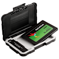 Miniatyrbillede 3 af 6: Eksternt kabinet 2,5" SATA 6Gb-s 600 MB-s USB 3.0 sort - ADATA - ED600 - Stød- og vandafvisende