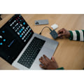 Miniatyrbillede 3 af 4: Verbatim Store 'n' Go Mini Diamond Ekstern SSD 1TB USB-C 3.2 Gen2 1000MB/s Sort