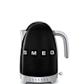 Miniatyrbillede 1 af 3: SMEG 50'er-kedel KLF04BLEU - 1,7L - 2400W - Sort Svart