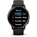 Miniatyrbillede 2 af 6: Smartwatch - GARMIN - Vivoactive 5 - Sort silikonearmbånd Grå