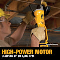 Pikkukuva 2 / 3: DEWALT Kulmahiomakone 125 mm XR Li-Ion DCG412N - 18 V - 405 W