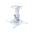 Miniatyrbillede 1 af 3: Montering til loft - Techly - Aluminium - Hvid - Til projektor - Anbefalet brug hvid