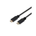 Miniatyrbillede 1 af 3: Aisens HDMI 2.0 Premium 4K 60Hz 18Gbps Han/Han med Repeater 30m Sort