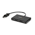 Pikkukuva 1 / 3: MST Splitter Hub - STARTECH.COM - MSTDP123HD - 3x HDMI - DisplayPort 1.2 - Musta