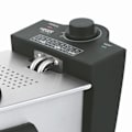 Miniatyrbild 2 av 3: HAEGER Chips & Go elektrisk fritös – 3L emaljerad skål