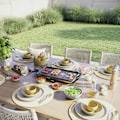 Miniatyrbillede 3 af 3: Grillplade - Tristar - Slim M - Sort - 46 x 26 cm - Ekstraordinære funktioner Svart
