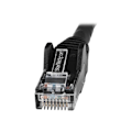 Miniatyrbild 1 av 3: 1M LSZH CAT6 ETHERNET KABEL - SNAGLESS UTP PATCH CORD SVART