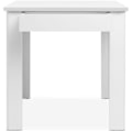 Miniatyrbillede 4 af 5: Tabel OSLO - Rektangulær - 4 personer - 80 x 77 x 80 cm - Hvid Vit