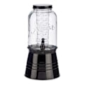 Miniatyrbillede 1 af 3: Vivalto drikkevareautomat 3,8 liter glas/stål transparent/sort