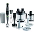 Miniatyrbillede 1 af 4: BRAUN MQ 9187 XLI stavblender - 1200W - 3 hastighedstilstande - Sort