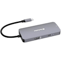 Miniatyrbillede 2 af 2: Verbatim USB-C Multiport Adapter - Pro CMH-05 - HDMI, RJ45, USB-A, USB-C PD - Hurtig opladning op til 85 W