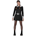 Pikkukuva 1 / 2: Synkkä puku tytölle - MY OTHER MINÄ - XL - Lapsi - Halloween-asu - Mukana tarvikkeet