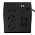 Miniatyrbillede 2 af 4: Green Cell® UPS USV Onduler 1000VA (600W) 230V Uafbrudt strømforsyning Line-Interactive AVR Strømforsyning USB/RJ45