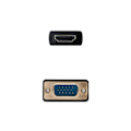 Miniatyrbillede 3 af 3: Nanocable HDMI til VGA MM Converter, 1,8 m Sort