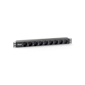 Miniatyrbillede 2 af 3: Equip 333282 Strømfordelingsenhed 9 Udgange Ca 1U Sort