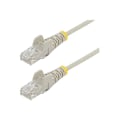 Pikkukuva 2 / 3: RJ45 Ethernet-verkkokaapeli - StarTech - Cat6 - 2,5 m - U/UTP - Harmaa
