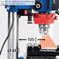 Miniatyrbillede 3 af 6: Søjlebor - SCHEPPACH - DP16VLS - 500W - Indbygget laser Blå