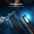 Pikkukuva 5 / 6: RAM-muisti DDR4 - Silicon Power - 16Gt 2666MT/s - UDIMM CL19 - SP016GBLFU266X02