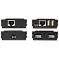 Pikkukuva 4 / 4: USB 2.0 - StarTech.com - 4 Porttia - 100m Ethernet-kaapeli - Metallikotelo - Liitä ja käytä