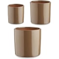 Miniatyrbild 1 av 2: Set med krukor - IBERGARDEN - Cylinder - Ø 14 cm, Ø 17 cm, Ø 22 cm - Flerfärgad - 3 stycken mångfärgad