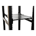 Miniatyrbillede 3 af 4: STARTECH skydehylde til 2U serverrack - Justerbar dybde 48 cm - 23 kg - Koldvalset stål (CRS) - 22,68