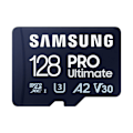 Miniatyrbillede 1 af 5: SAMSUNG MEMORY CARD 128 GB MICRO-SD Pro Ultimate Class 10 MB-MY128SA/WW