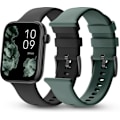 Pikkukuva 1 / 6: SPC Smartee Duo 2 - Yhdistetty kello ylimääräisellä rannekorulla, 1,78 tuuman AMOLED-näyttö, 7 päivän akku - musta/vihreä