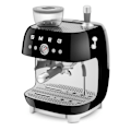Pikkukuva 1 / 5: Yhdistelmä espresso-kahvinkeitin 50-luvun musta - Smeg