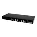 Pikkukuva 2 / 3: STARTECH 8-porttinen USB DVI KVM Switch Rack -kiinnitys 1U - 8 tietokonetta - 1920 x 1200 - 10 x USB - 9 x DVI - 1U