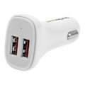 Miniatyrbillede 3 af 3: STARTECH Cigarettænderadapter med 2 USB-porte - Høj effekt (24 W / 4,8 A) - Hvid