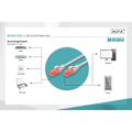 Miniatyrbillede 3 af 3: RJ-45 (M) patchledning til RJ-45 (M) 3 m UTP CAT 6e - DIGITUS