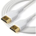 Pikkukuva 1 / 6: STARTECH RHDMM2MPW nopea HDMI-kaapeli Ethernet 4K 60 Hz 2 m Vit