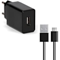 Miniatyrbillede 1 af 2: Universal USB biloplader og USB C kabel - KONTAKT - S1905146 - Genopladelig - Sletbar