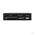 Miniatyrbillede 2 af 4: Intern 3,5" hukommelseskortlæser med USB - STARTECH - 22-i-1 multikort - Sort