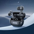 Miniatyrbillede 6 af 6: Trådløse høretelefoner - Hoco - EQ5 - Bluetooth 5.3 - ANC - Sort Svart
