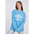 Pikkukuva 3 / 4: Kangaspaita - UMBRO - Fw Suuri Logo - Miehet - Pitkät hihat - Sininen perintö arv blå S