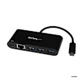 Pikkukuva 3 / 3: USB 3.0 - STARTECH - 3-porttinen - Gigabit Ethernet - Power Delivery - Kompakti ja kannettava