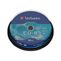 Miniatyrbillede 1 af 2: Blank CD Verbatim CD-R 80 min x 10