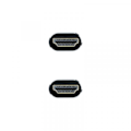 Pikkukuva 3 / 3: Nanocable 10.15.8001-L150. Kaapelin pituus: 1,5 m, Liitin 1: HDMI Tyyppi A (Standardi), Liittimen tyyppi 1: Uros, Liitin