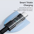 Pikkukuva 5 / 6: USB-C kaapeli Type-C, Supernopea Lataus 100W, 2m - Baseus Gem (P1037373000111-01) - Cluster Black