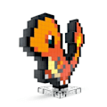 Miniatyrbillede 4 af 6: MEGA-Pokémon-Salamander-Retro byggesæt 349 dele - MEGA Pokémon - HTH76 Flerfärgad